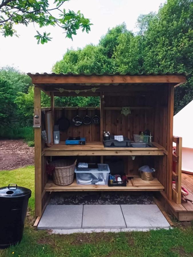 Route 47 Glamping Bell Tents Cross Hands Buitenkant foto