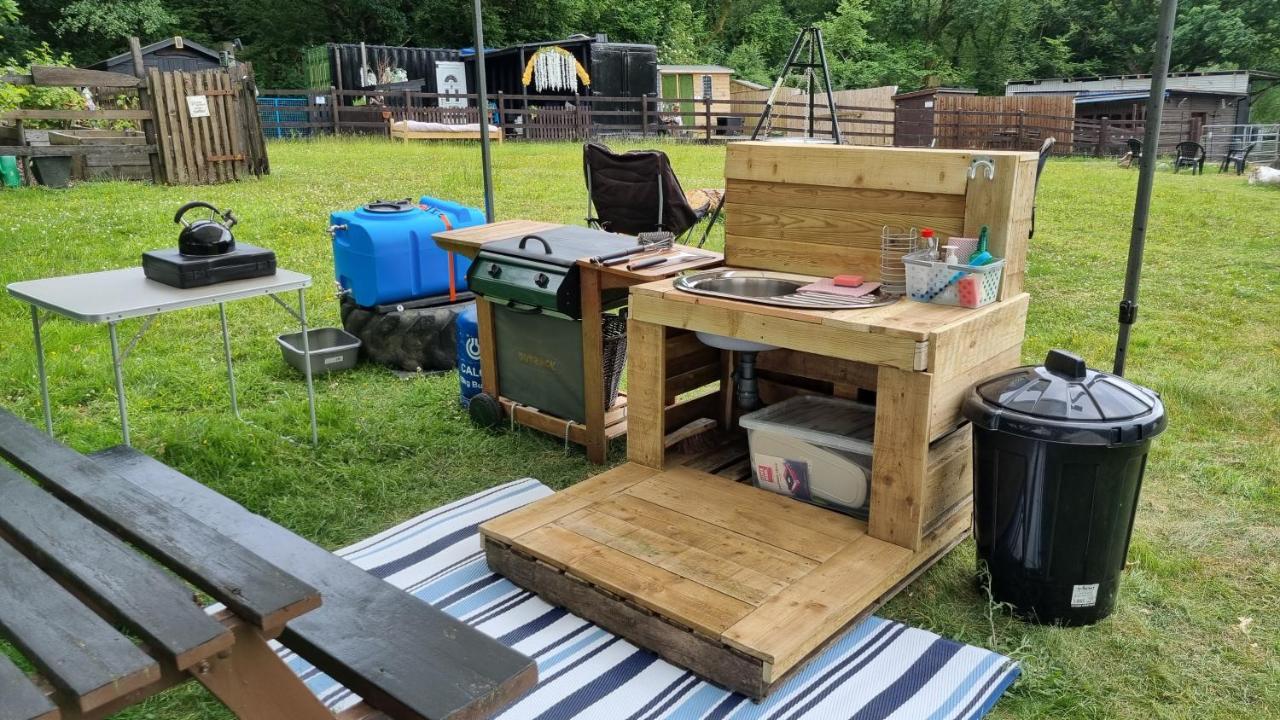 Route 47 Glamping Bell Tents Cross Hands Buitenkant foto